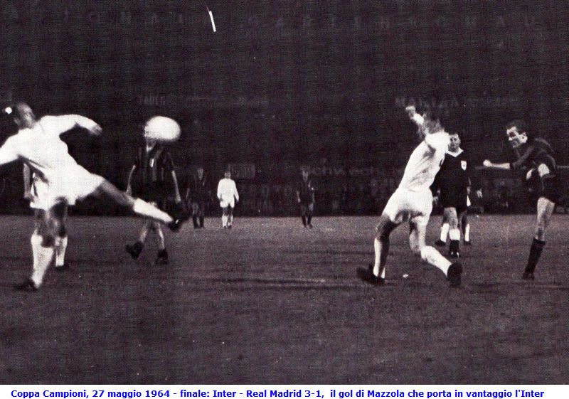 Gazzetta Dello Sport 27 Mai 1964 - Inter-Real Madrid Finale Coupe Des Champions