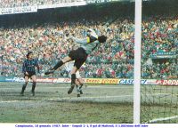 Campionato, 18 gennaio 1987  Inter - Empoli 2-1 il gol di Matteoli, il 3.000simo dell'Inter