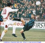 Campionato, 30 gennaio 2000: Inter - Roma 2-1, il gol vincente di Baggio