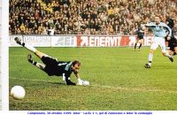 Campionato, 30 ottobre 1999: Inter - Lazio 1-1, gol di Zamorano e Inter in vantaggio