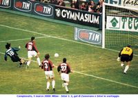 Campionato, 5 marzo 2000:  Milan - Inter 1-2, gol di Zamorano e Inter in vantaggio
