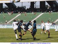 Campionato, 17 giugno 2001: Inter - Bologna 2-1, il gol del raddoppio di Vieri