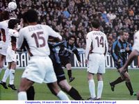 Campionato, 24 marzo 2002: Inter - Roma 3-1, Recoba segna il terzo gol