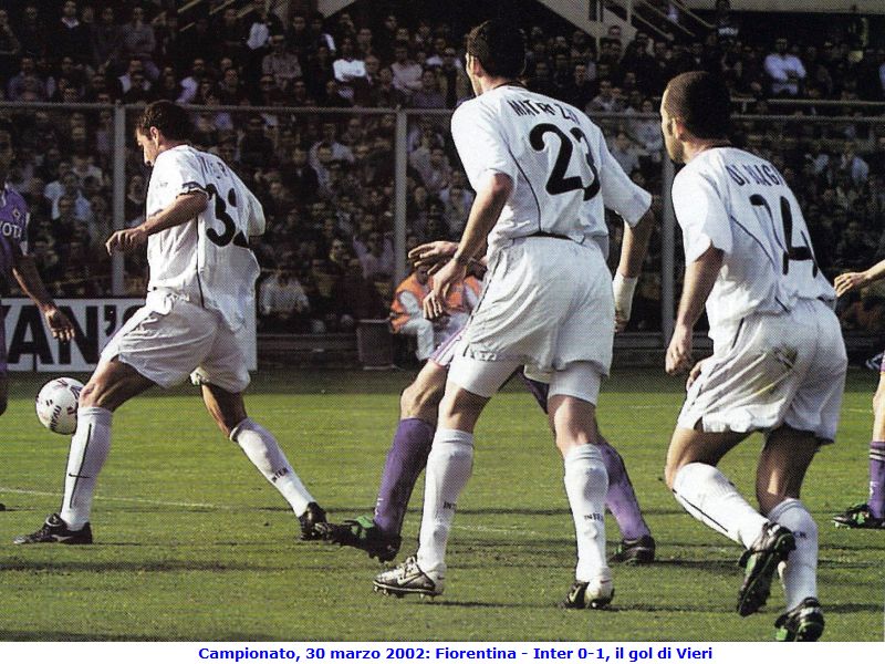 FORZA LAZIO 3 MARZO 2002 + Livre Championnat N°6 2001-2002 – Mancini Signori