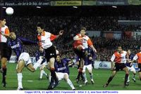Coppa UEFA, 11 aprile 2002: Feyenoord - Inter 2-2, una fase dell'incontro