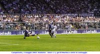 Campionato, 3 maggio 2003: Atalanta - Inter 1-1, gol di Martins e Inter in vantaggio