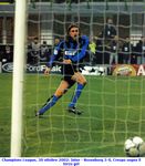 Champions League, 30 ottobre 2002: Inter - Rosenborg 3-0, Crespo segna il terzo gol
