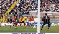 Campionato, 10 aprile 2004: Perugia - Inter 2-3, Adriano in gol