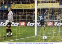 Campionato, 2 novembre 2003: Chievo Verona - Inter 0-2, il gol del raddoppio di Recoba