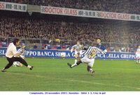 Campionato, 29 novembre 2003: Juventus - Inter 1-3, Cruz in gol