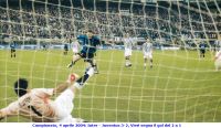 Campionato, 4 aprile 2004: Inter - Juventus 3-2, Vieri segna il gol del 2 a 1