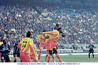 Campionato, 6 marzo 2005: Inter - Lecce 2-1, il gol di Cordoba del 1 a 1