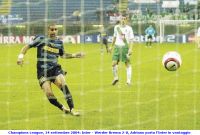 Champions League, 14 settembre 2004: Inter - Werder Brema 2-0, Adriano porta l'Inter in vantaggio