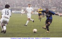 Champions League, 24 agosto 2004: Inter - Basilea 4-1, gol di Adriano