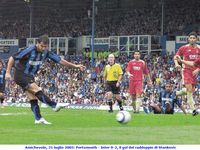 Amichevole, 31 luglio 2005: Portsmouth - Inter 0-2, il gol del raddoppio di Stankovic