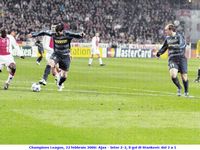 Champions League, 22 febbraio 2006: Ajax - Inter 2-2, il gol di Stankovic del 2 a 1
