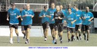 2006-07: l'allenamento dei Campioni d' Italia
