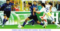 Champions League, 19 settembre 2007 Fenerbahce - Inter 1-0 Figo in azione
