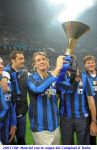 2007/08: Mancini con la coppa dei Campioni d' Italia